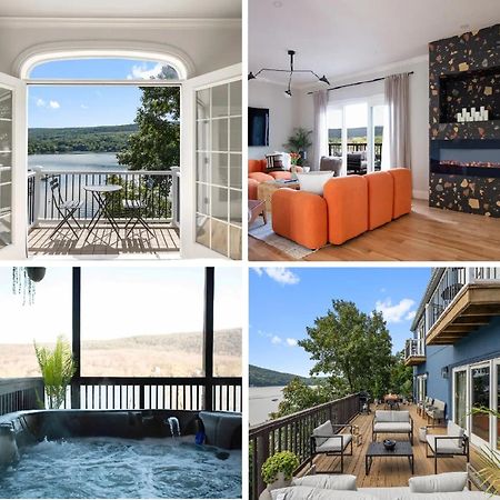 Lakeview House - Hot Tub - Firepit - Stunning Views - Spacious Deck - Cozy Living Room - Bar Greenwood Lake Εξωτερικό φωτογραφία